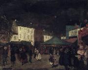 William Glackens The Country Fair Spain oil painting artist